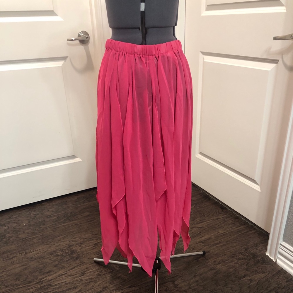 Hot Pink Ballerina Dance Skirt - Picture 3 of 6